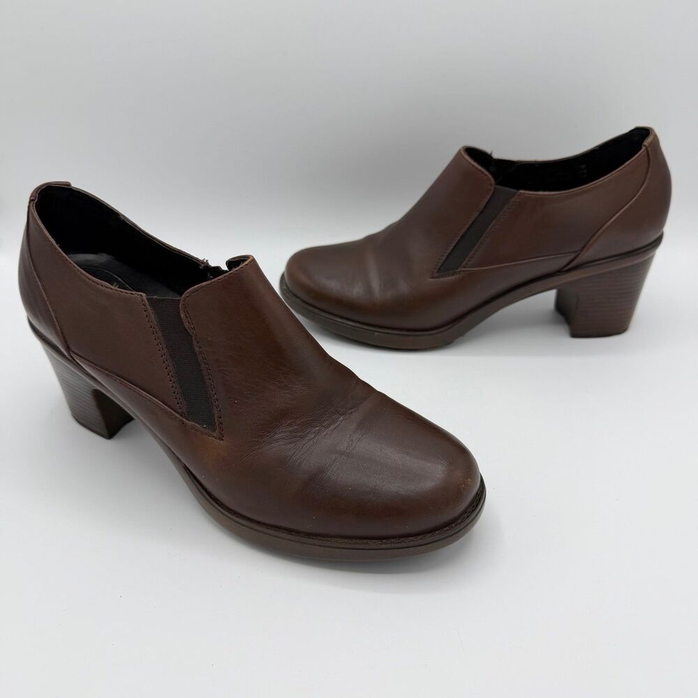 Dansko Notting Hill Collection Brown Leather Noelle Kahlua Pull Up Shoe Boot 39